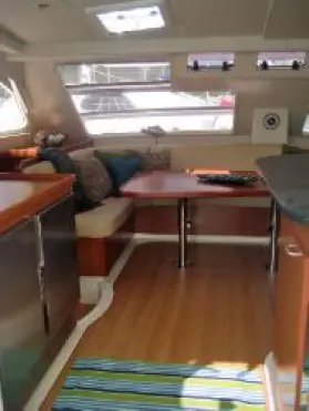 Used Sail Catamaran for Sale 2009 Leopard 46  Layout & Accommodations Image Gallery